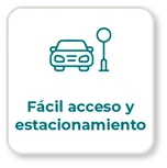 Fácil acceso y estacionamiento